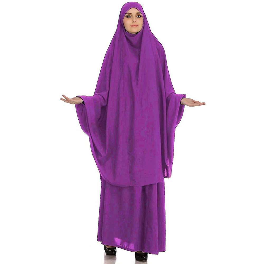 2 Töö Naiste Palve Määrata Moslemi Abaya Jilbab Araabia Hijab Sall Maxi Seelik Islami Õhuliini Täielikult Katta Jumalateenistuse Ramadan Lähis-Ida 5