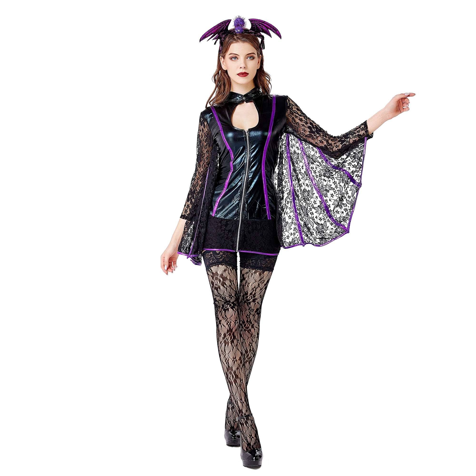 Sexy Halloween Kostüümid Naistele Vampiir Kostüüm Haloween Kostüümid Naistele Vampiir kuri Jube Kostüüm Halloween Naine 4