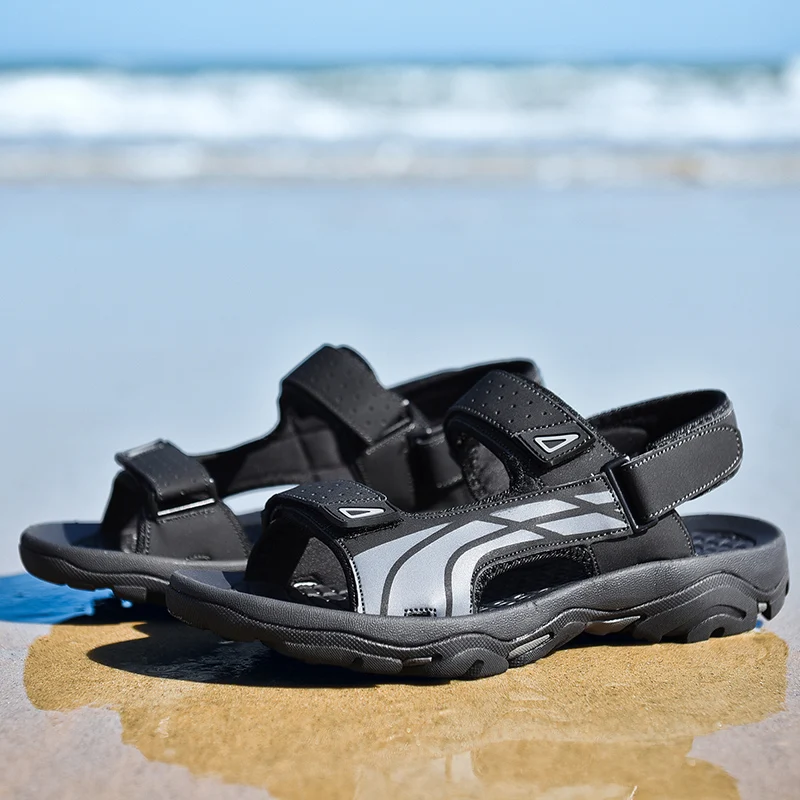 mens 39 sandaalid nahast mugav väljas vabaaja jalatsid mees 2020. aasta suvel käsitöö matkamine mens sport jalgsi sandalia masculina