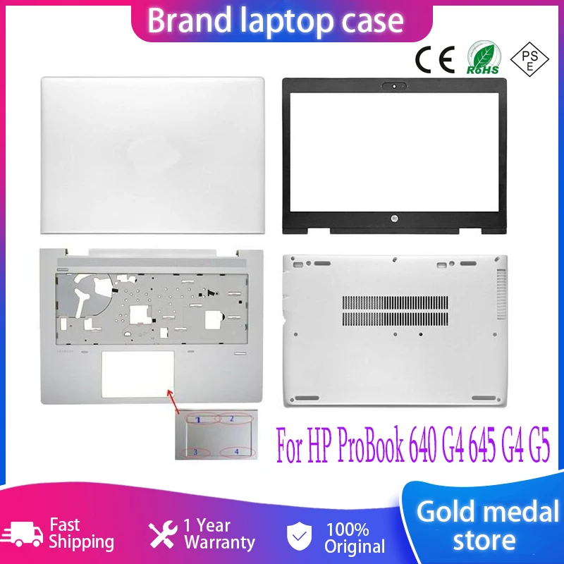Uus Laptop, Lcd Back Cover For HP ProBook 640 G4 645 G4 G5 Eesmise Puutetundlikku/Hinged/Palmrst/põhi Puhul/Sülearvuti korpuse Kaas