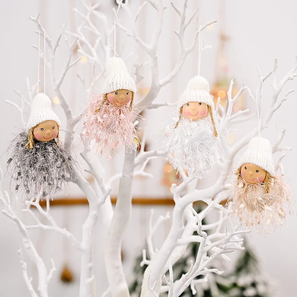 Jõulud Ripats Uus Aasta 2022 Xmas Tree Ornament Tüdruk Nukud Navidad jõulukaunistused Kodu-Lapsed, Jõulud Kingitus 1