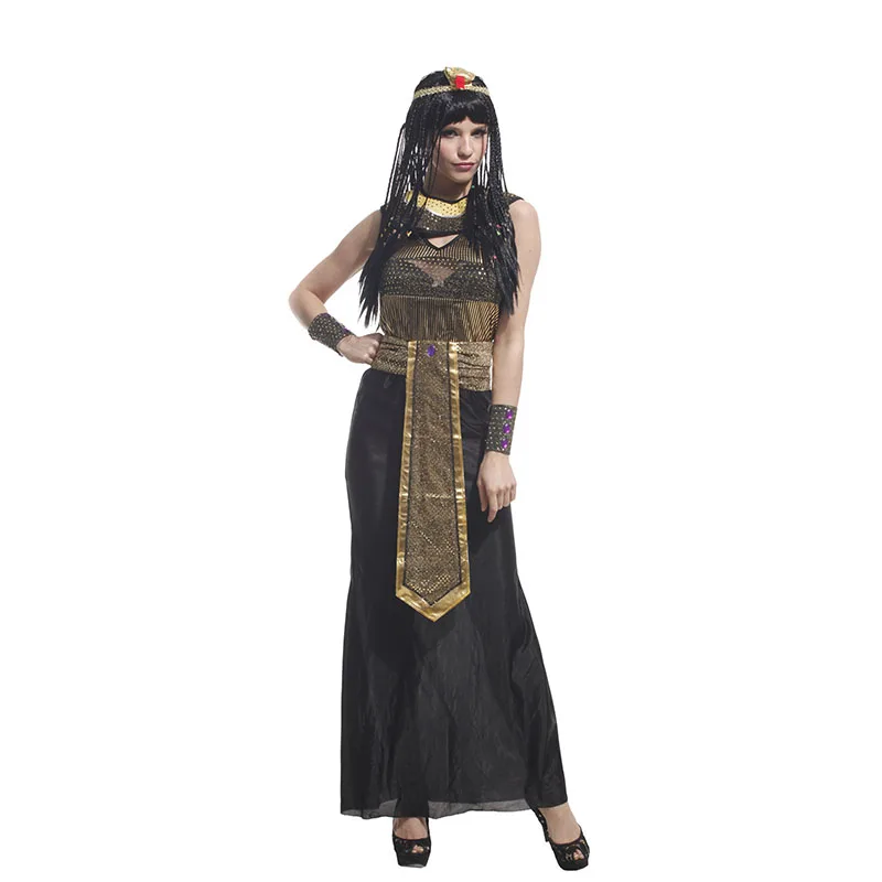 Daamid Cleopatra Queen Naiste Kostüüm Halloween Carnival Jumalanna Cosplay Ühtne