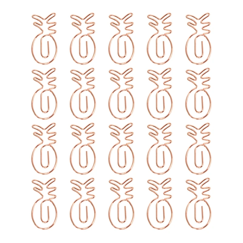 Ümbrik-kujuline Paperclips Ananassi-kujulise kirjaklambri Armas Järjehoidja, mille Puhul 1