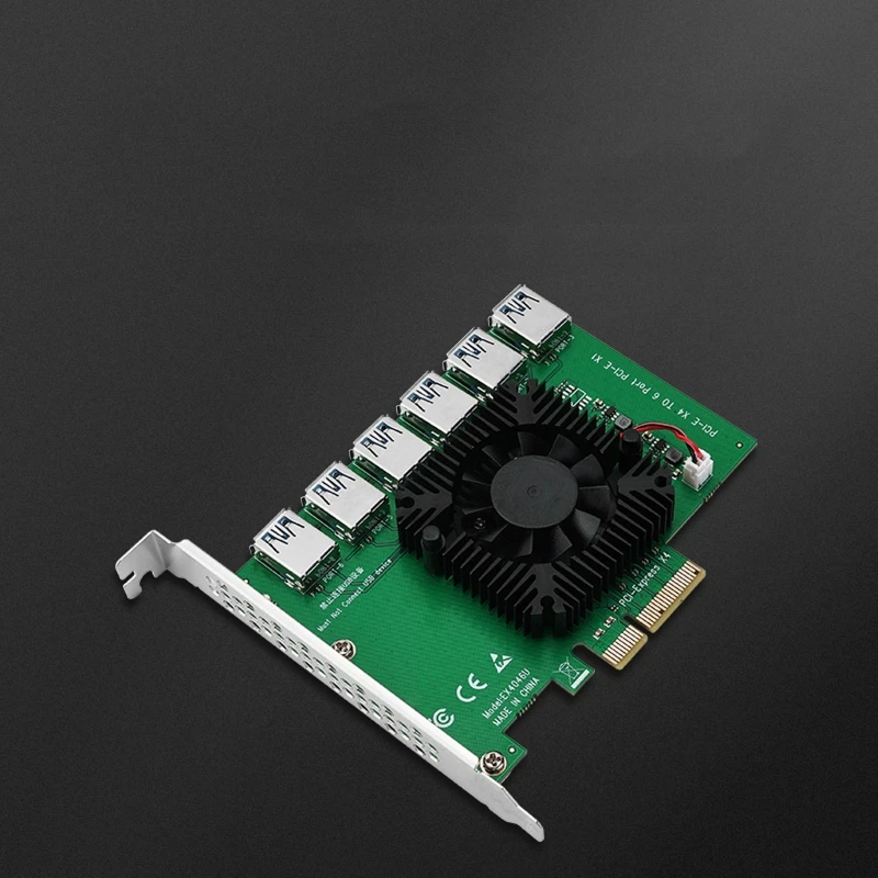 ASM1187E Peamine Kiip PCIE 1 kuni 6 USB3.0 Ärkaja Kaardid Elektrooniliste Osade Remont Dropship 4