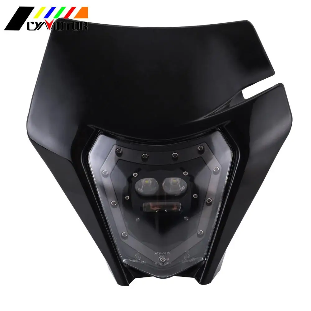 Mootorratta LED-Vilkur Esilaterna Pea Lamp Valgus Universal Jaoks KTM husqvarna SUZUKI Kawasaki YAMAHA Dirt Bike 1