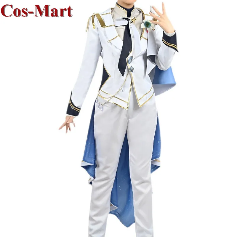 Cos-Mart Mäng Ansambel Stars 2 Cosplay Kostüüm Kogu Personal Valge Vormirõivad Unisex Aktiivsuse Partei Rolli Mängida Riided Custom-Tee 5