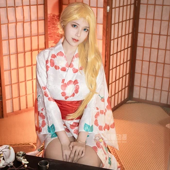 COWOWO Anime! Suvine Aeg Muutes Kofune Ushio Mäng Sobiks Kimono Hommikumantel Ühtne Cosplay Kostüüm Halloween Komplekt Naistele