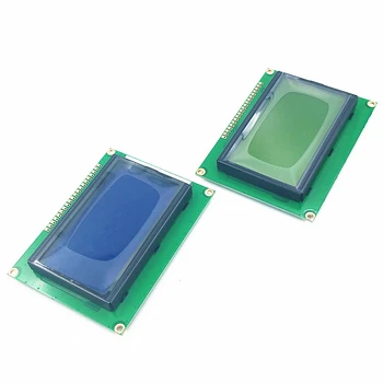 128*64 PUNKTI Kollane Roheline LCD moodul 5V sinine ekraan 12864 kajastatud, LCD backlight ST7920 Parallel port arduino vaarika pi