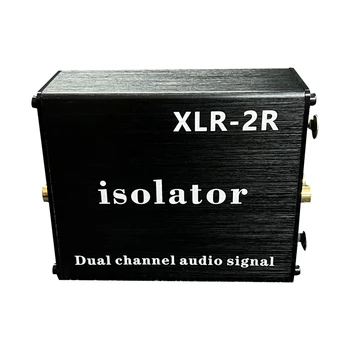 1 Töö XLR-2R 6.5 XLR Audio Müra Isolaator Kõrvaldada selge Praegune Heli Anti-Interferentsi Isolaator