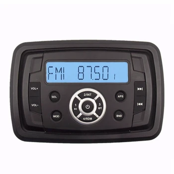 12V Veekindel Marine Stereo Vastuvõtja Bluetooth Audio-MP3-Mängija helisüsteem AM/FM Kasutada ATV,UTV,Mootorratta,Jaht
