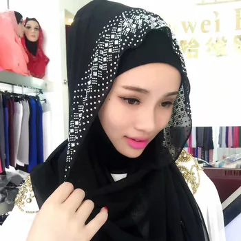 Mood teemandid naiste sall, kõrge, kvaliteet türgi Indoneesia moslemite sifonki hijab naiste peakatet tüdruku ühise põllumajanduspoliitika 180*90