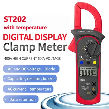 ST202 Digitaalne U-Multimeeter Takistus Oomi Transistori Testijad VAHELDUVVOOLU/ALALISVOOLU Voltmeeter Lcr U-Arvesti Temperatuur