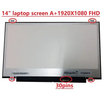 14 tolline 30pins FHD 1920X1080 LED ekraaniga Lenovo Thinkpad T480 T460S T470S L480 FRU: 01EN101 01AV853 Sülearvuti LCD-Ekraani Paneel