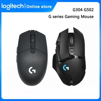 Logitech G304 G102 G502 Gaming Mouse USB-RGB Mitmeotstarbeline Programmeeritav Hiirt KANGELANE Hiired Toetada Windows macOS Chrome