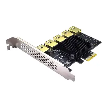 PCIE Ärkaja 1X kuni 16X Graafiline Pikendamise eest GPU Mining Powered Ärkaja Adapter Kaardi Dropship