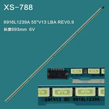 Uus 84LED 695mm LED backlight ribad PANASONIC TX-L55ET60B TH-L55ET60CD 6922L-0079A 6916L1239A 55 V13 6920L-0001C