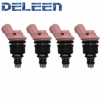Deleen4x Kõrge impedantsi Kütuse Pihusti 16600-57Y01 / FJ148 Jaoks Nissan Auto Tarvikud