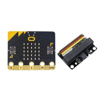 BBC Micro:Natuke Starter Kit Koos Microbit BBC IO V1.0 Expansion Board DIY Projekte Programmeeritav Õppe Arengu Pardal