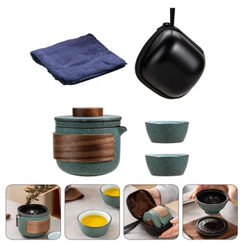 1 Komplekt Teaware Praktiline Tee Set Kung Fu Teaware Kasulik Teaware Praeguse Kodu Reisimine