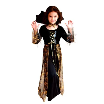 Tüdruk Õudus Kleit Halloween Kostüümid Lapsed Lapsed Vampiir Cosplay Nõid Kostüüm