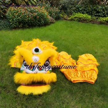 5-12 Vanus 14 tolline Hiina Lion Dance Maskott Kostüüm WZPLZJ Laste Multikas Pere Rekvisiidid Riided Kleit Poole Karneval Festivall