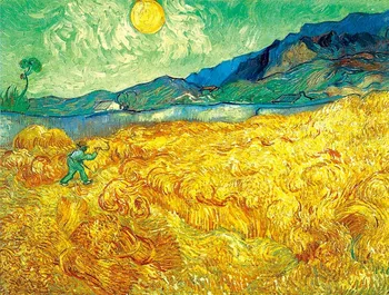 Näputöö Käsitöö 14CT Loetud Trükkimata Tikkimine Van Goghi Catcher Päikeseloojangut DIY Kvaliteet on ristpistes, Komplektid Kunst
