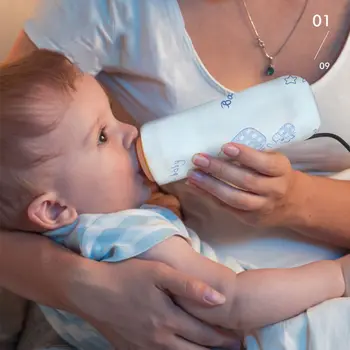 Korduvkasutatavad Baby Care Praktiline Terve Reisi Kruus Söötmine Pudel Kütteseade USB Soojemaks Piima Pudel Imiku Ladustamise Kott