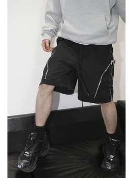 Hot müük Trendikas korea disain 2023 Meeste lukuga lühikesed püksid Stiilne mees keeruliseks lahedad püksid meestele
