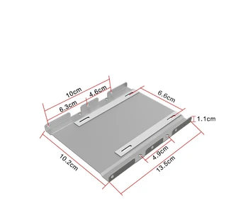 Acasis 2.5 tolline Floppy kõvaketas Ketta Paigaldus Converter Komplekt, Alumiinium 2.5 