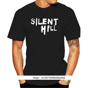 Kaus Silent Hill Baru Kaus SILENT HILL Kaus Pantai Longgar Kaus Print 100 Persen Katun Pria Kaos Lengan Pendek Menyenangkan
