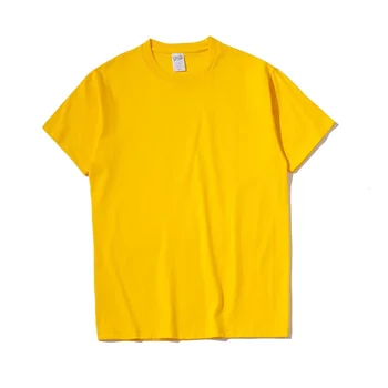 Suvel Naiste Puuvillane T-särk (Solid Color Õmblusteta ümber Kaela Valge Lühikeste varrukatega T-särk, Meeste ja Naiste Basic T-särk Top