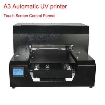 2019 Automaatne Inkjet UV-A3 suurus avatava Printer Kõrguse automaatne reguleerimine UV printer telefoni juhul , tsüklilised, puidust jne