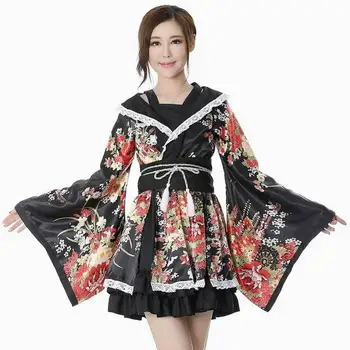 Bliss Puhas Maa tantsu riided cosply kostüüm naine Lolita seelik maja tants kimono neiu kostüüm anime kimono naine