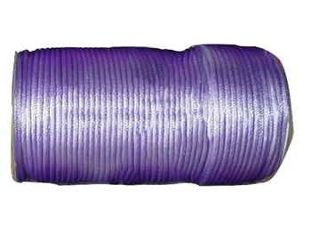2,5 mm Lavendel Rattail tamiili+250m/rull Ehted Makramee Köie Tegemise Profileerimine Käevõru, Kaelakee String Tarvikud 0
