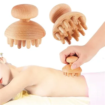Puidust Tagasi Massager Keha Suu Massager Guasha Salenemisele Kehakaalu Anti-tselluliidi Massager Kaela ja selga Massager GuaSha