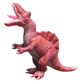 Täiskasvanud Halloween Kostüüm Spinosaurus Täispuhutav Kostüüm Väljamõeldud Dinosaurus Kostüümid Naine Mees Karneval Cosplay Pool Kleit