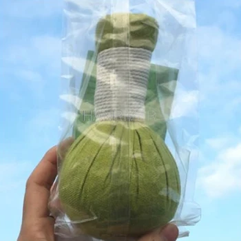 Suur 150g Tai taimsete massaaž palli kodu tervishoiu kuuma kompress sidrun roheline tee, taimne spa palli face & body ilu lõõgastav
