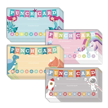 Multikas Loomade Punch Kaardid 10-50tk Ristküliku Motiveerivat Julgustust Kaardid Märgis Laste Õpetaja Kodus kontoritarbed