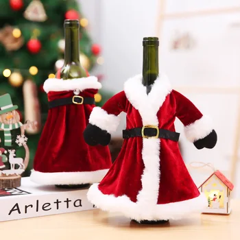 Jõulud Veini Pudeli Kork Häid Jõule Kodu Kaunistamiseks Noel 2022 Santa Claus Jõulud Teenetemärgi Õhtusöök Uusaasta Kingitus Decor
