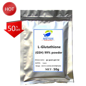 Hot Müük 99% L-Glutatiooni Vähendatud Pulber 1tk (GSH) Super Aktiivne Naha Valgendamine Ravi Nägu Täiendada Toidu-Ja Kosmeetika