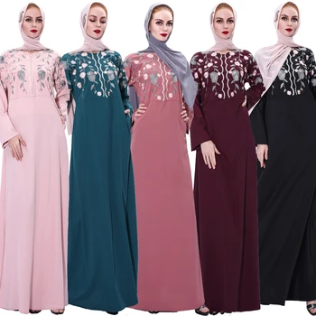 Naiste Kleit Islam Rüü Moslem Moslemi Muslem Abaya Vintage Pikk Boho Kleit Suur suur Suurus Islam Abaya Femm Sifonki Tooted