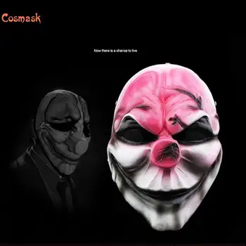 Cosmask Palgapäev 2 Maskid Hoxton Cosplay Tehke Grimasse Kuradi Vaik Uus Halloween Õudus Maskid Mootorsae Kloun Palgapäev 2 Maskeraad Maskid