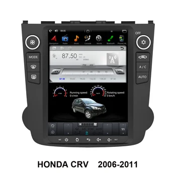 Android 9.0 Vertikaalne Tesla Stiilis Ekraaniga Auto GPS Navigatsiooni HONDA CRV 2006-2011 Raadio Stereo Multimeedia Mängija