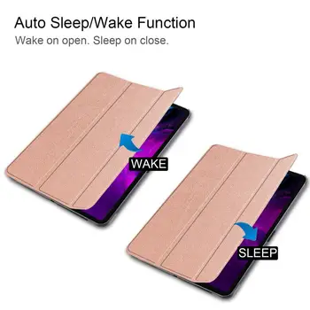 Juhul Kaas Uus iPad Pro 12.9 Smart Auto sleep/wake-up Funktsioon & Hard Back Kate Sobib A2229/A2232/A2069/A2233 mudel 1
