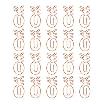 Ümbrik-kujuline Paperclips Ananassi-kujulise kirjaklambri Armas Järjehoidja, mille Puhul 1