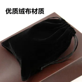 kohandatud must 11*15cm velvet ehete kott väike velvet kaelakee, ladustamine ja pakend tolmu kott kingitus ornament 2