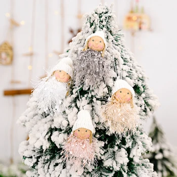Jõulud Ripats Uus Aasta 2022 Xmas Tree Ornament Tüdruk Nukud Navidad jõulukaunistused Kodu-Lapsed, Jõulud Kingitus 2