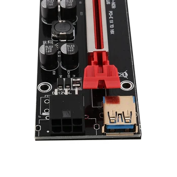 VER009S Pluss PCI-E Ärkaja Kaardi 009S PCIE X1, Et X16 6Pin Power 60CM USB 3.0 Kaabli Jaoks Graafika Kaardi GPU Mining 4