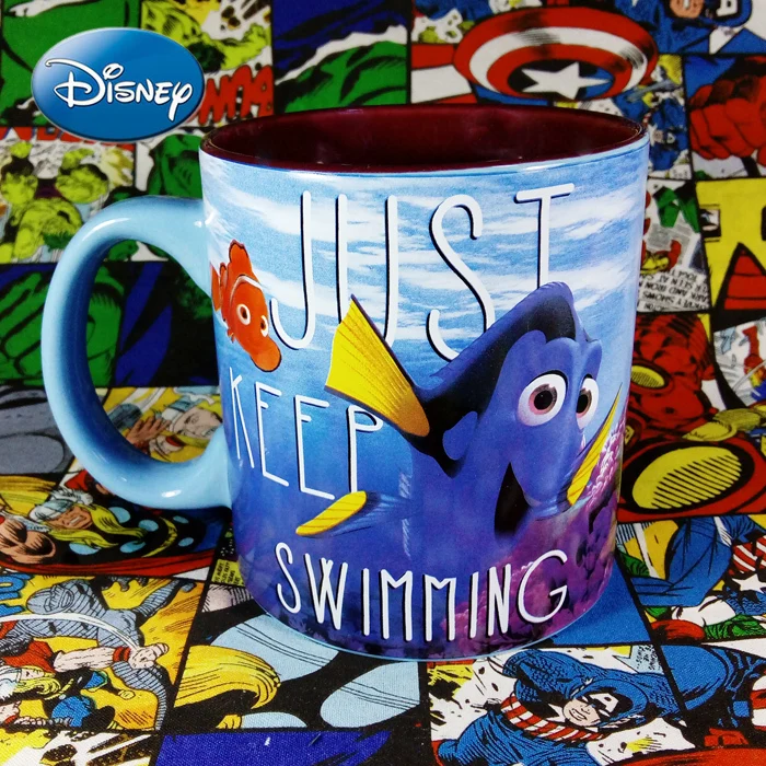 Disney Kingitus Kogumise Cup Cartoon Discovery Nemo Cup Clownfish Suure Mahutavusega Suvel Joogi Tassi