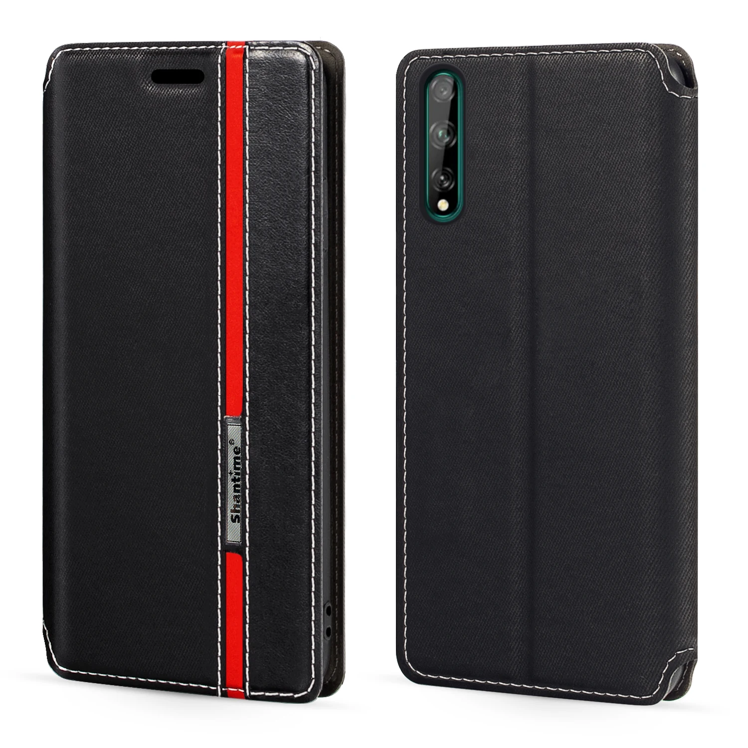 Näiteks Huawei Nautida 10S Au 30i Juhul Mood Mitmevärviline Magnetilise Sulgemise Nahast Flip Case Cover Kaardi Omanik Huawei Y8P
